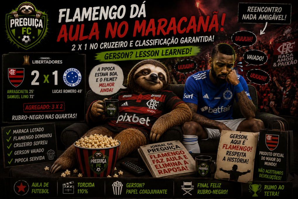 Aula de futebol do flamengo